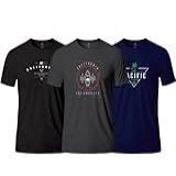 Kit 2 Camisetas Masculina 30 1 100 Algodao Blusa Camisa Premium Plus Size BR Alfa 4G Plus Size Escuras
