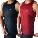 Kit 2 Camisetas Regata Longline Camisa