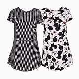 Kit 2 Camisolas Longa Com Manga Good Sleep Sortidos P Coração Dalmata