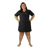 Kit 2 Camisolas Plus Size Botões