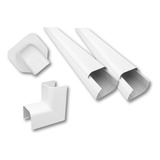 Kit 2 Canaleta Cb60 1m Acab Furo Cb60 Curva Int 90 Cb60