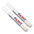 Kit 2 Canetas Paint Pinta Pneu De Carro Branca - Promoção
