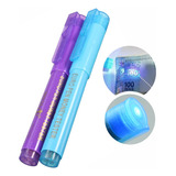 Kit 2 Canetas Para Detectar Cédulas Notas Falsas Com Led Uv