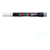 Kit 2 Canetas Posca Branca Pcf 350 Ponta Pincel