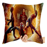 Kit 2 Capa Almofada 45x45 Homem Aranha Peter Dr Estranho
