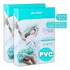 Kit 2 Capa Antiácaro Para Travesseiro 100  Pvc   Alergoshop Cor Branco
