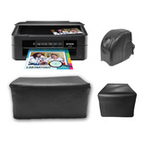 Kit 2 Capa Estabilizador E Impressora Epson Xp 231 Uv
