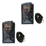 Kit 2 Capa P Rádio Comunicador Uv 16 Plus Proteção Alça