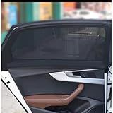 Kit 2 Capa Tela Mosquiteiro Cortina Proteção Solar Anti Vento Protetora Crianças Janelas Carro