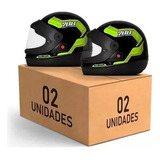 Kit 2 Capacete Fechado