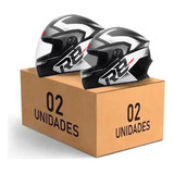 Kit 2 Capacete Fechado