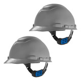Kit 2 Capacete Segurança 3m H700 C Jugular Eletricista Obra