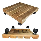 Kit 2 Carrinho Vaso Plantas Suporte 4 Rodinhas Gás Botijão