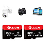 Kit 2 Cartão Memória Micro Sd 64gb Original Pronto Entrega