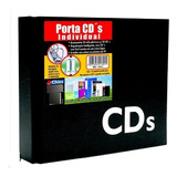 Kit 2 Case Porta Cd Em Fichário Chies Para 40 Cds Dvds