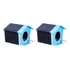 Kit 2 Casinhas Passarinho Ar Livre Preto E Azul P/ Pássaros