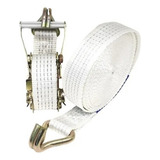 Kit 2 Catraca 2 Cinta Amarração 1 5 Ton 9 Metros Rabicho J Cor Branco