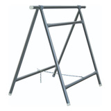 Kit 2 Cavalete Andaime Obra Dobrável 80x80cm Multiuso