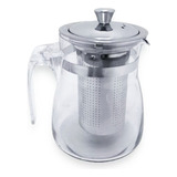 Kit 2 Chaleiras De Vidro Com Infusor 900ml