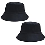 Kit 2 Chapéu Bucket Hat Preto