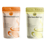 Kit 2 Chás Desintoxicação Seca Barriga Limpa E Emagrece