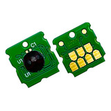 Kit 2 Chip Epson F170 Surecolor Caixa De Manutenção Sc23mb