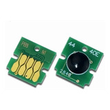 Kit 2 Chip Tanque Epson T04d1 L6171 L6191 Caixa Manutenção