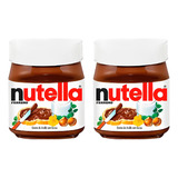 Kit 2 Chocolate Creme De Avelã Gigante Ferrero Nutella 650g