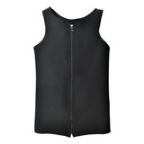 Kit 2 Cinta Modeladora Com Ziper Masculina Termica Sauna