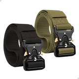 Kit 2 Cintos Tático Com Fivela De Engate Rápido Militar