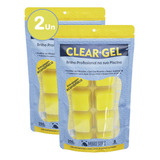 Kit 2 Clear Gel 200g Super