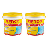 Kit 2 Cloro Genco Piscina Tratamento 3x1 Multi Ação 10kg