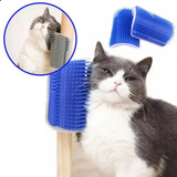 Kit 2 Coçador De Gato Escova De Canto Massagem Pet Catnip