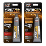 Kit 2 Cola Orbived Selante Para Motor Cinza 50g
