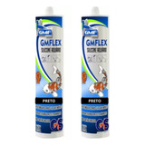 Kit 2 Cola Silicone Aquário Transparente Sem Fungicida 260g
