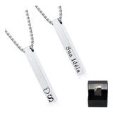 Kit 2 Colar Corrente
