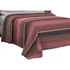 Kit 2 Colchas Cama Casal Padrão Piquet Cobre Leito 2 X2,20 M Cor Vermelho/preto