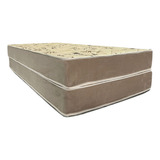 Kit 2 Colchões Solteiro Espuma D33 78x1 88x17 Tecido Bordado
