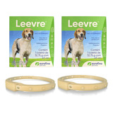 Kit 2 Coleiras Antiparasitárias Leevre Ourofino 63cm