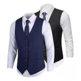 Kit 2 Colete Social Slim Premium P Ternos Promoção