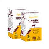 Kit 2 Condrix Dog Tabs 600mg 60comp Suplemento Organnact