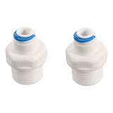 Kit 2 Conector Rosca 1 2 Para Engate Mangueira 1 4 P Filtro