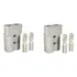 Kit 2 Conectores De  Bateria Paleteira / Nobreak Sb50a