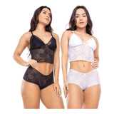 Kit 2 Conjunto Renda