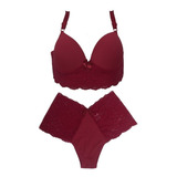 Kit 2 Conjuntos E 4 Calcinhas Plus Size Luxo Alta Qualidade