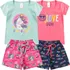 Kit 2 Conjuntos Infantil Menina Verão Roupa Criança Atacado