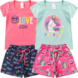 Kit 2 Conjuntos Infantil