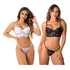 Kit 2 Conjuntos Lingerie Erótica Sensual Sutian Cropped Sexy