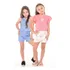 Kit 2 Conjuntos Menina Verão Blusa E Short Saia