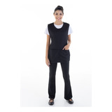 Kit 2 Conjuntos Uniforme Calça Bailarina copeira babá domest